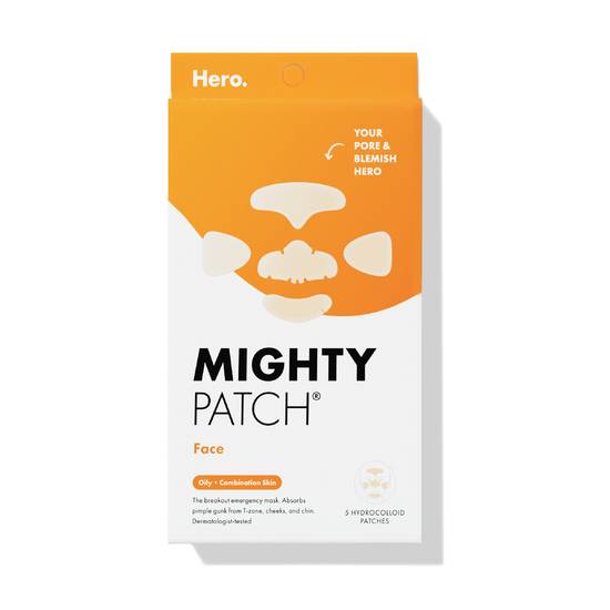 Hero Cosmetics Mighty Patch Face, 5CT