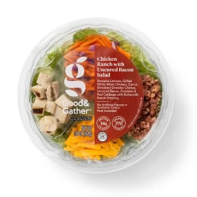 Good & Gather Chicken Ranch With Uncured Bacon Salad Bowl (5.8 oz)