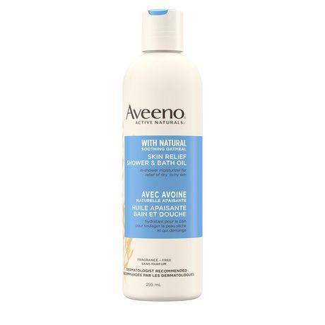 Aveeno Skin Relief Shower & Bath Oil, (295 ml)