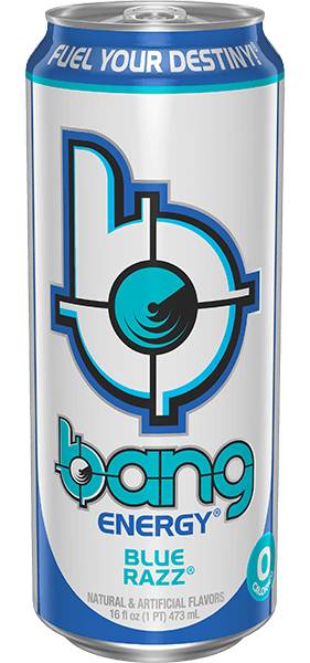 Bang Energy Blue Razz 16oz
