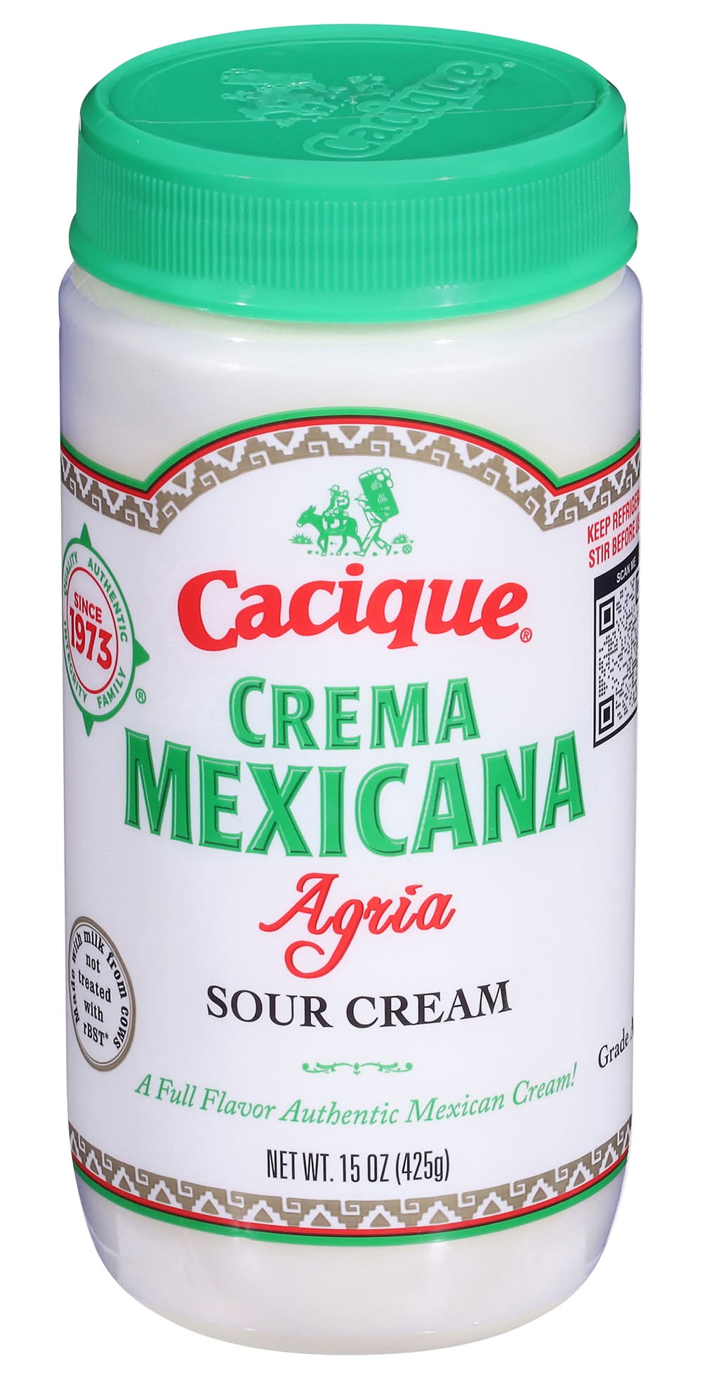 Cacique Crema Mexicana Agria Sour Cream (425 g)