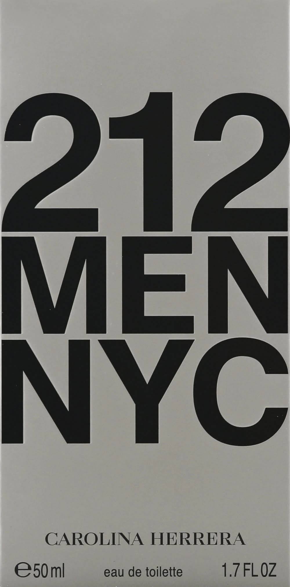 Carolina Herrera Men 212 Nyc Natural Spray (1.7 fl oz)