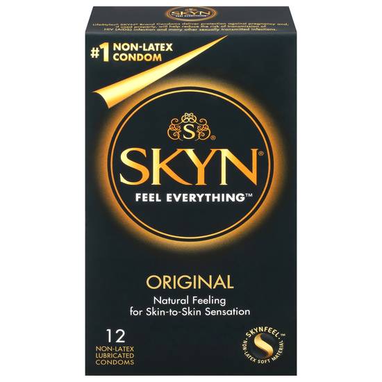 SKYN Original Non-Latex Condom, 12 CT
