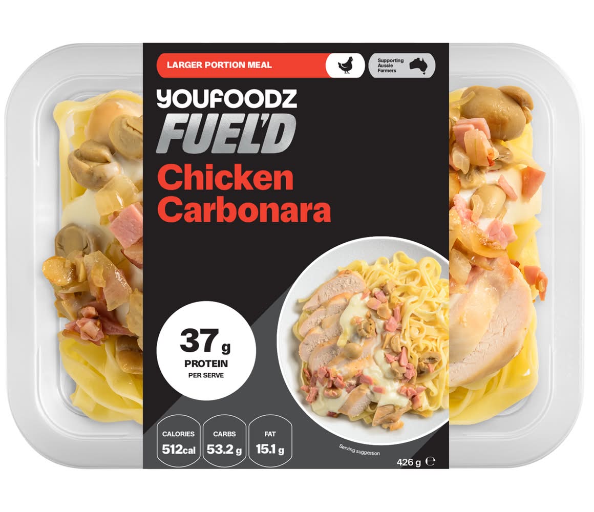 Youfoodz Fueld Chicken Carbonara (426g)
