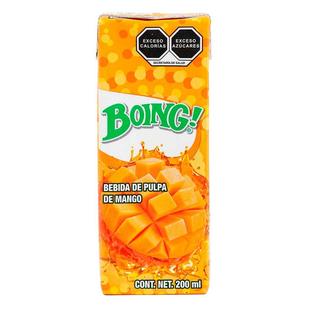 Boing · Bebida de fruta con pulpa, mango (200 ml)