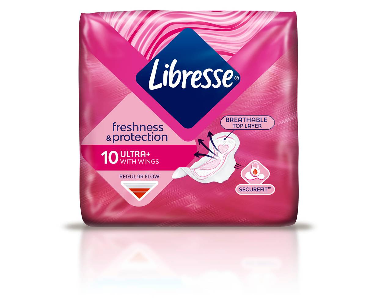 LIBRESSE INVISIBL CLIP NOR SMALLPACK 10P