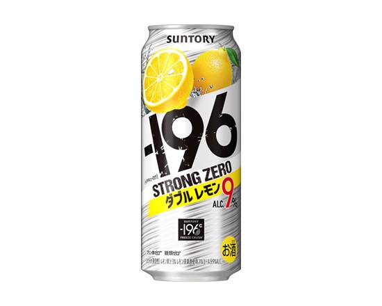 71019：サントリー -196℃ ストロングゼロ ダブルレモン 500ML缶 / Suntory -196℃ Strong Zero Double Lemon