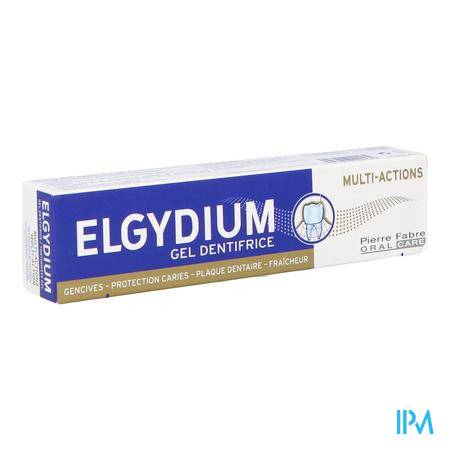 Elgydium Multi Actions Gel Dentifrice 75ml Bucco-dentaire - Hygiène