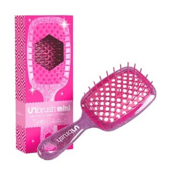 UNbrush Detangling Brush, Rose Quartz Pink