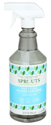 Sprouts Free And Clear Glass Cleaner