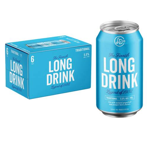 The Finish Long Drink Traditional Citrus Soda (6 pack, 12 fl oz)