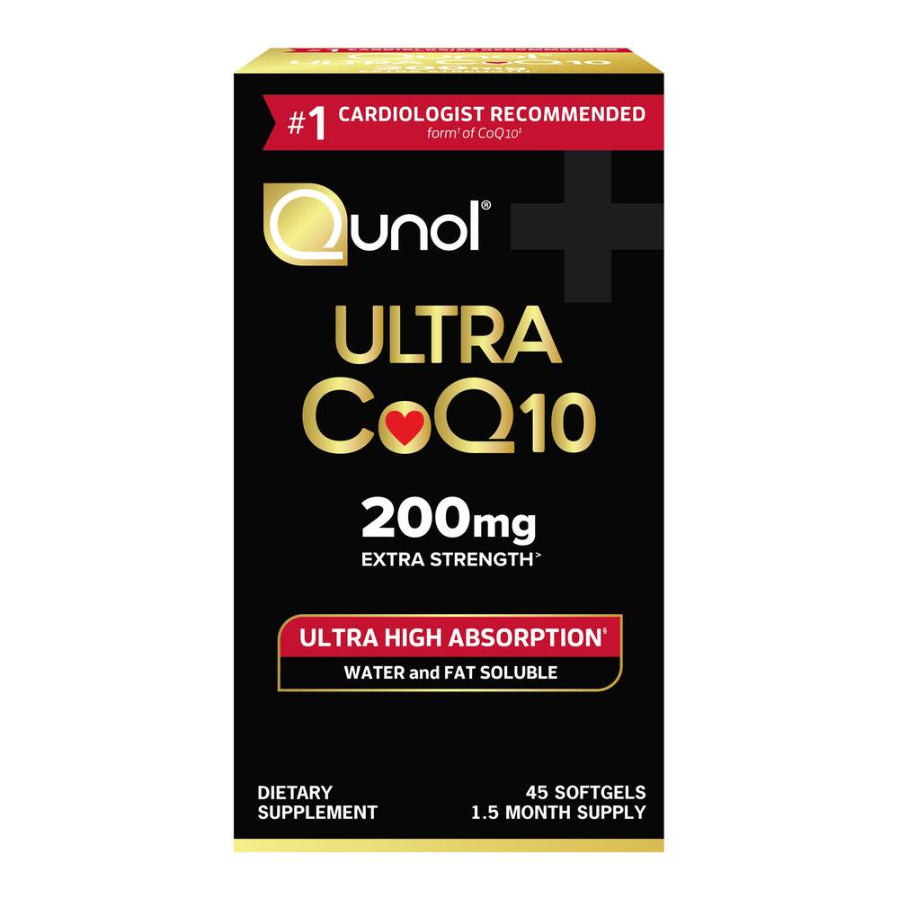 Qunol Ultra Coq10 200mg Softgels - 45.0 Ea