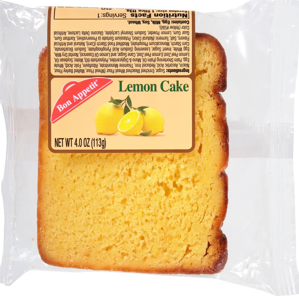 Bon Appetit Lemon Cake (4 oz)