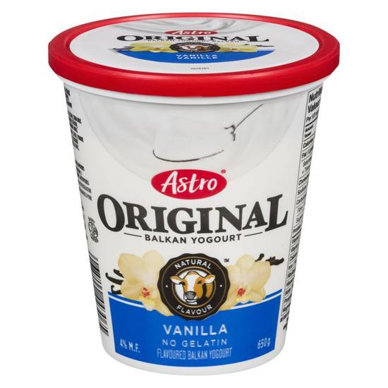Astro Original Balkan Vanilla Yogourt (650 g)