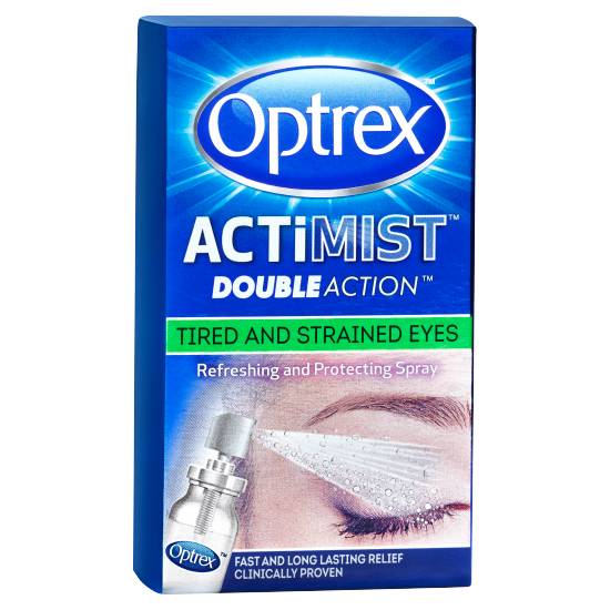 Optrex Actimist Double Action Tired & Strained Eyes Refreshing and Protecting Spray