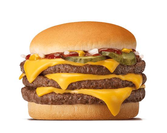 Triple Cheeseburger