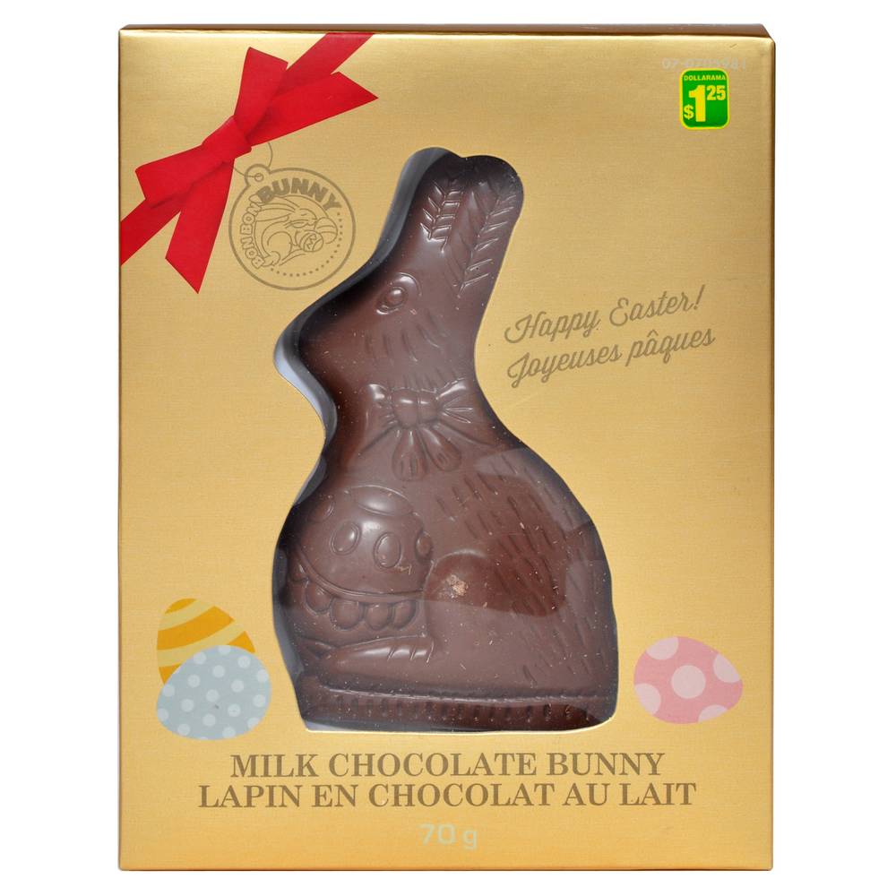 Paques bebe lapin en chocolat