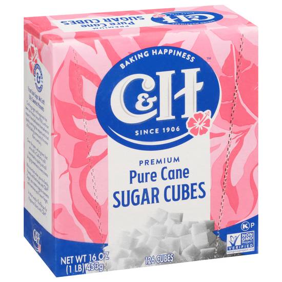 C&H Premium Pure Cane Sugar Cubes (126 ct)