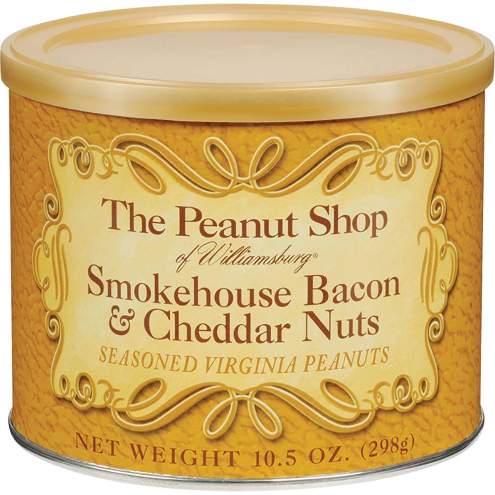 The Peanut Shop Smokehouse Bacon & Cheddar Nuts (10.5 oz)