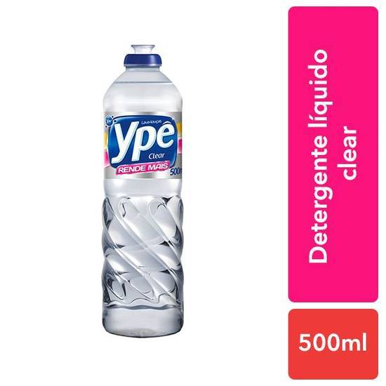 Ypê detergente líquido clear (500 ml)