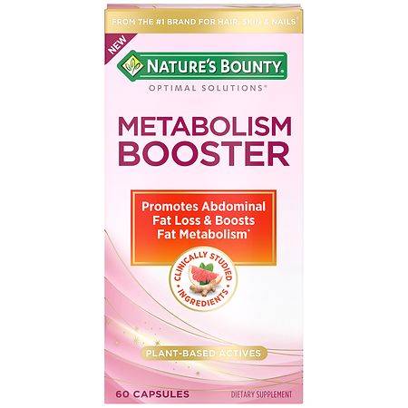 Nature's Bounty Optimal Solutions Metabolism Booster Capsules - 60.0 ea