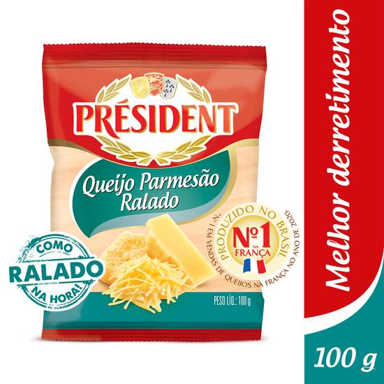 Président queijo parmesão ralado (100 g)