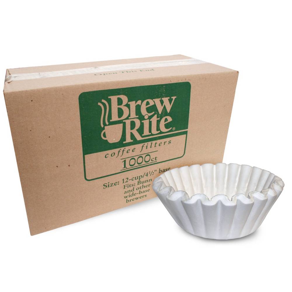 Brew Rite - 12-Cup Coffee Filter - 2/500 ct Pack (1 Unit per Case)