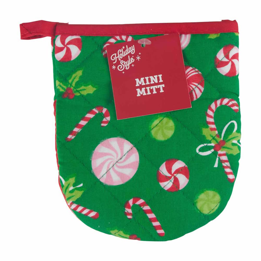 Holiday Style Christmas Baking Mitt Mini Assorted