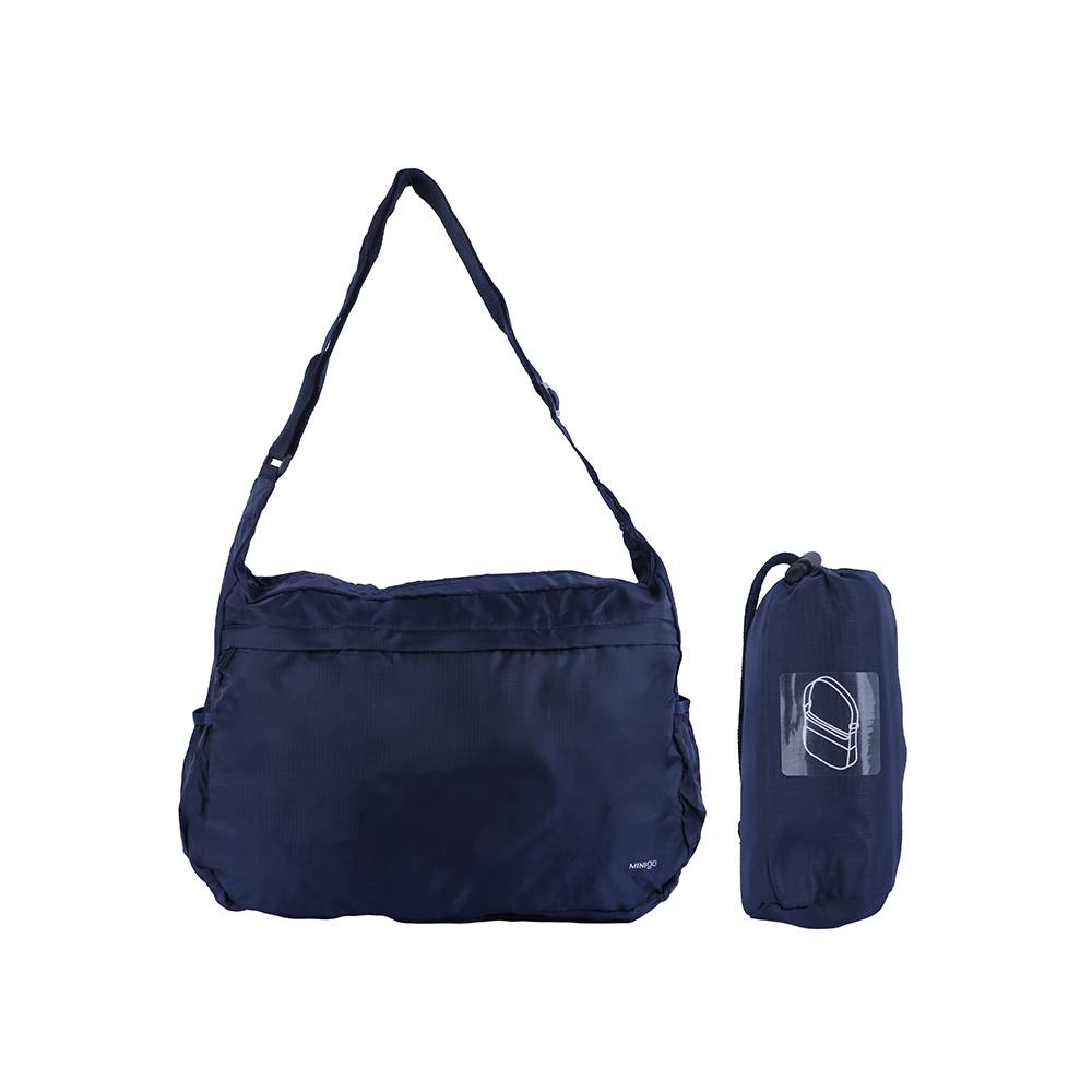 Miniso bolsa plegable azul marino (1 pieza)