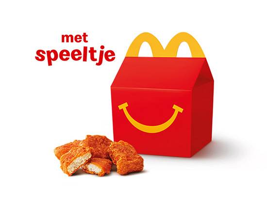 Happy Meal Spicy Chicken McNuggets 4 met Speeltje