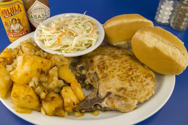 Order Pork Chops food online from Bob And Edith'S Diner store, Alexandria on bringmethat.com