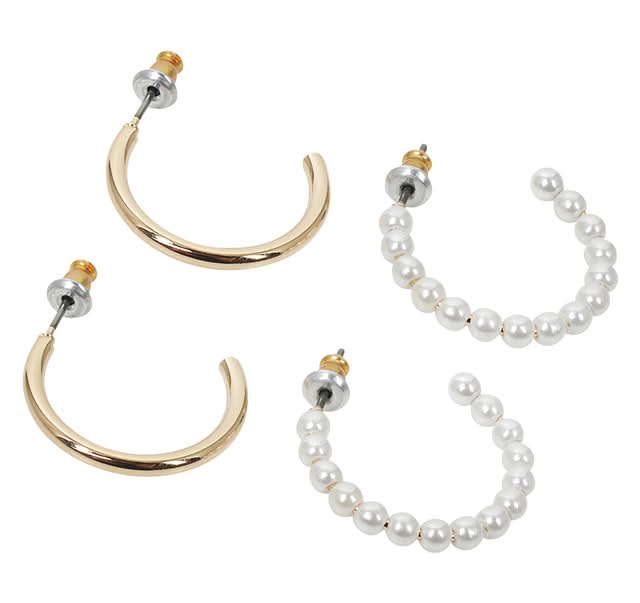 Hoop Earrings (2 pack)