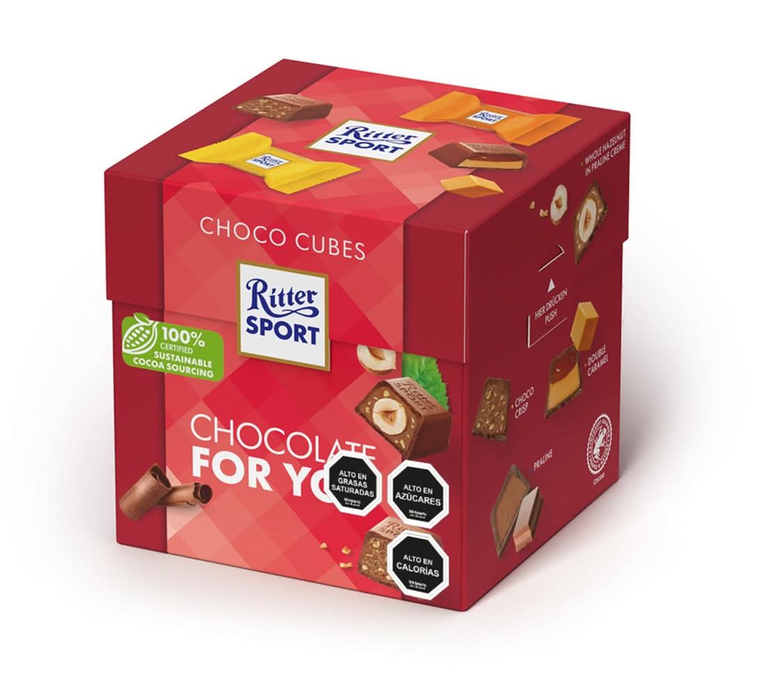 Ritter Sport · Chocolate con nougat y caramelo (176 g)