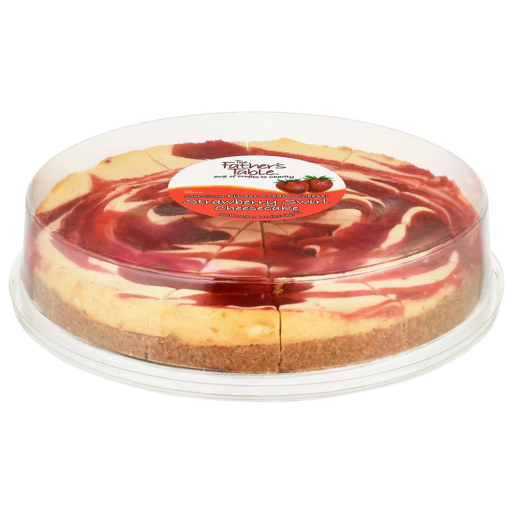 The Father's Table Strawberry Swirl Cheesecake (2.5 lbs)