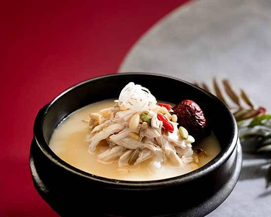 【白の極辛】超辛参鶏湯　ごはんセット（ごはんの量150g）
