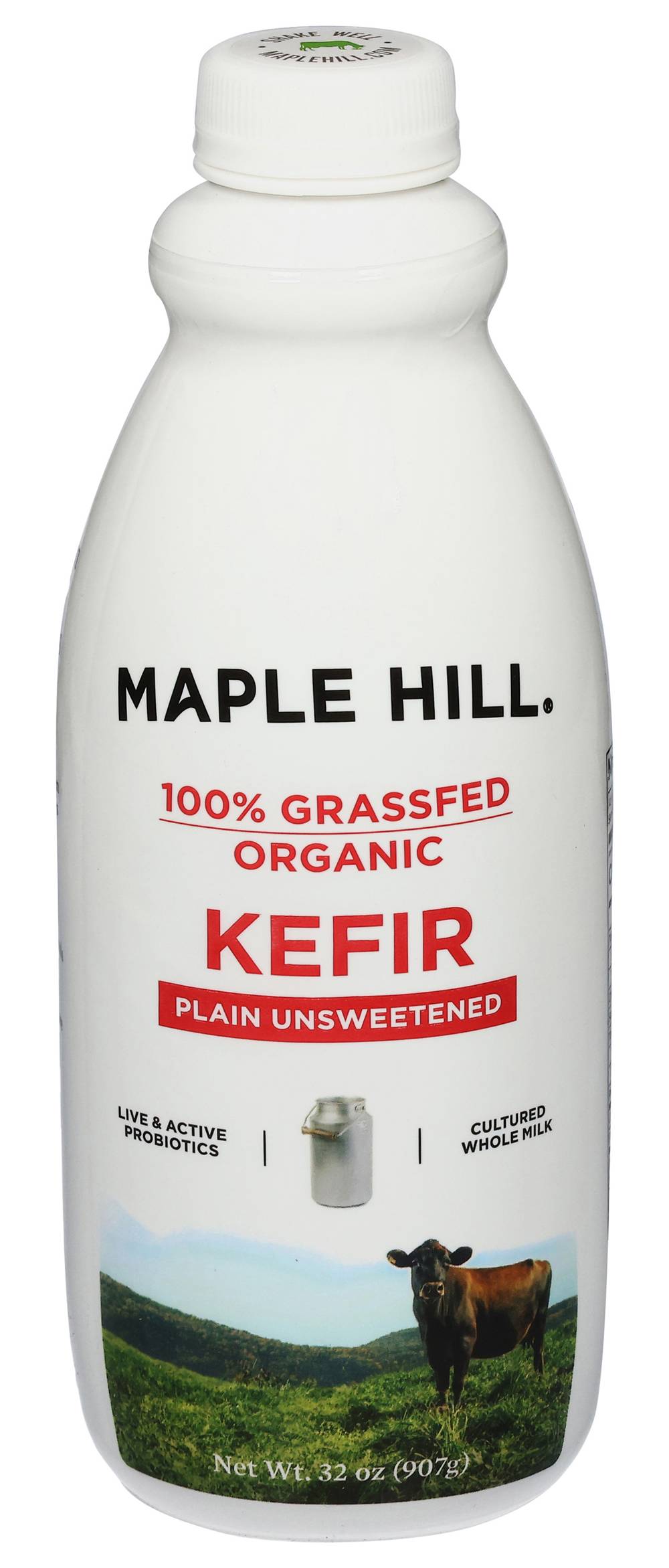 Maple Hill Organic Unsweetened Plain Kefir (32 oz)