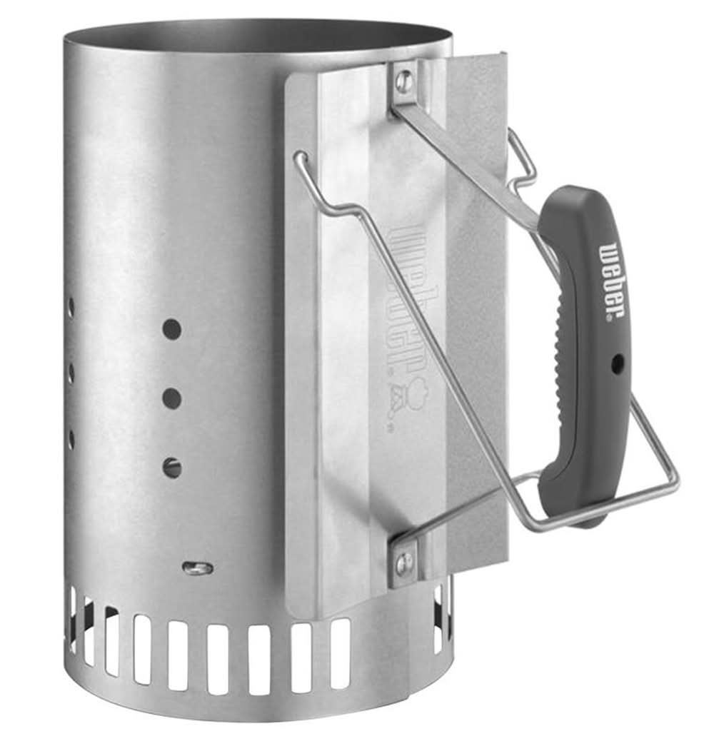 Weber Steel Chimney Starter 12.7 In. L X 8.1 In. W For Weber