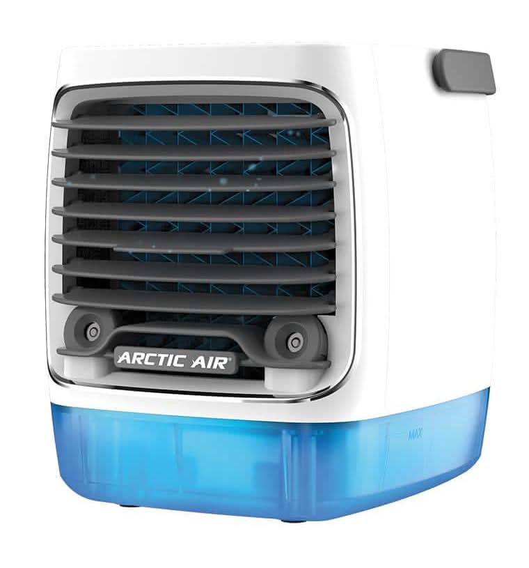 Arctic Air Turbo Chill Desktop Evaporative Space Cooler With Led Nightlight