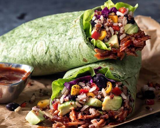 Roasted Veggie Wrap
