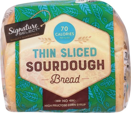 Signature Select Sourdough Thin Sliced Bread