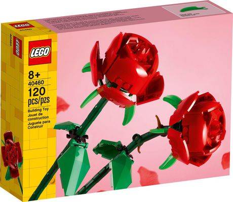 LEGO Roses Building Kit, 8+ (120 ct)