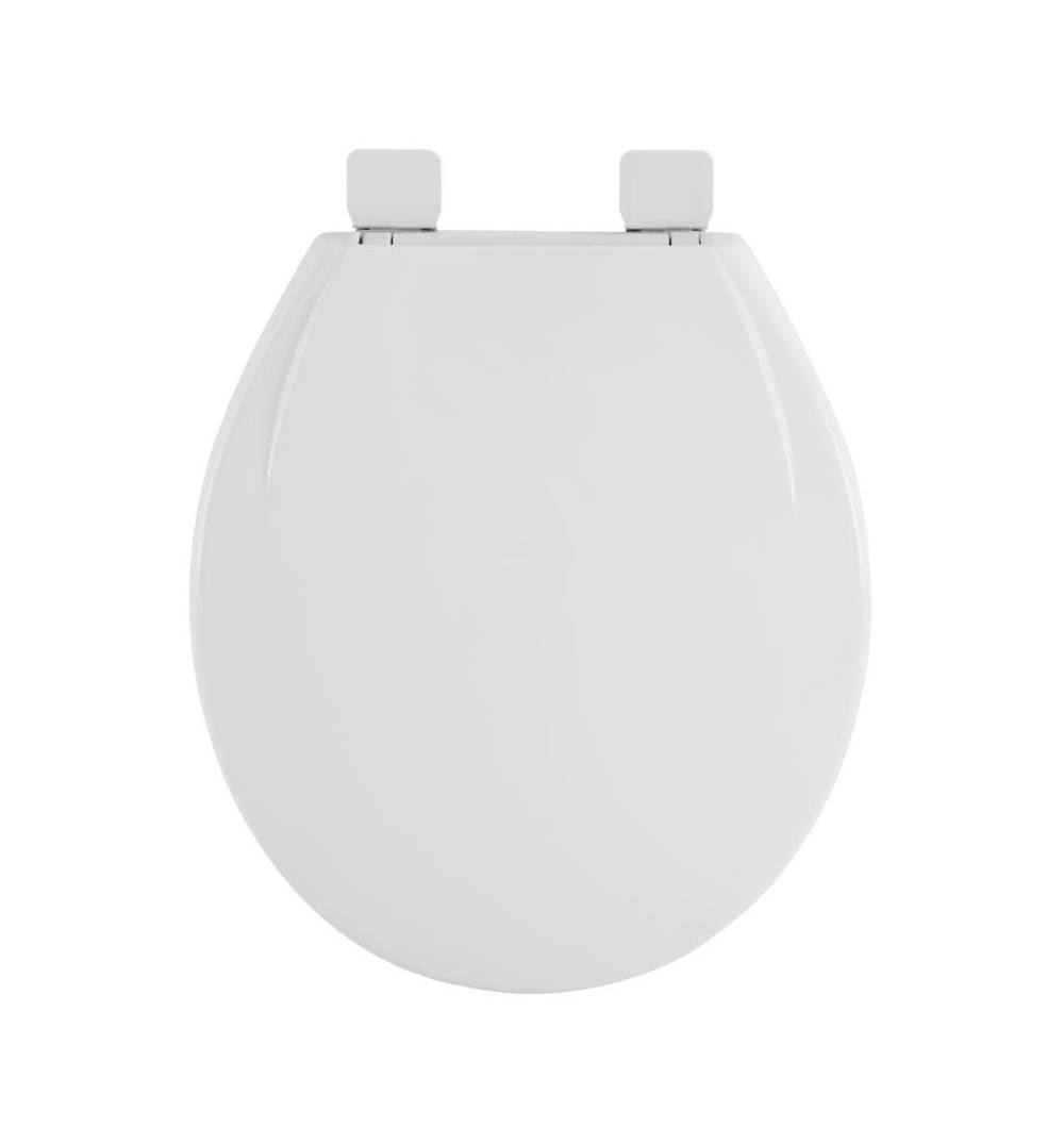 American Standard MightyTuff Plastic White Round Soft Close Toilet Seat | 5267B60CL.020