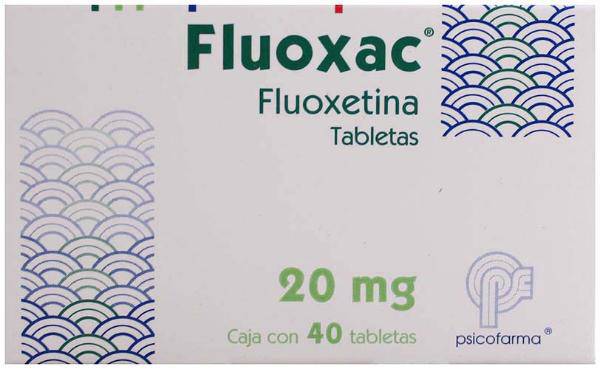 Psicofarma fluoxac fluoxetina tabletas 20 mg (40 piezas)