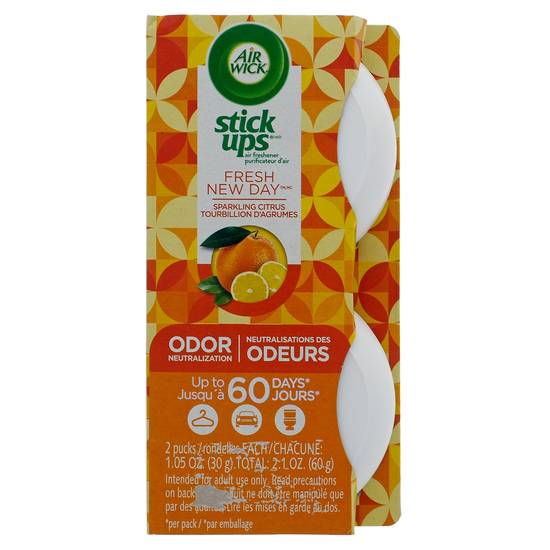 Air Wick Citrus Air Fresheners, 2 Pucks (2pucks)