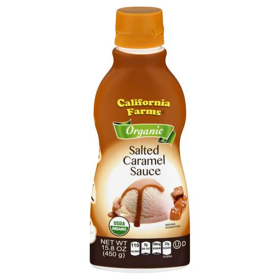 California Farms Organic Salted Caramel Sauce (15.8 oz)