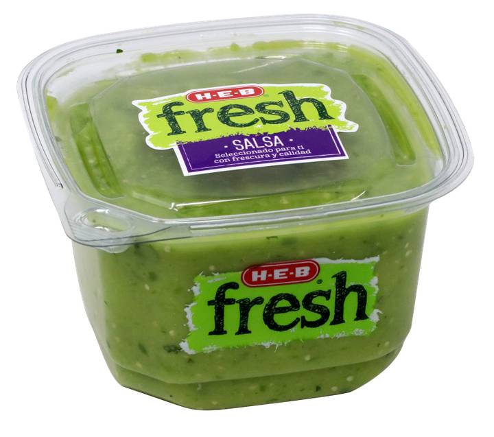 H-E-B Fresh salsa guacamole (G)