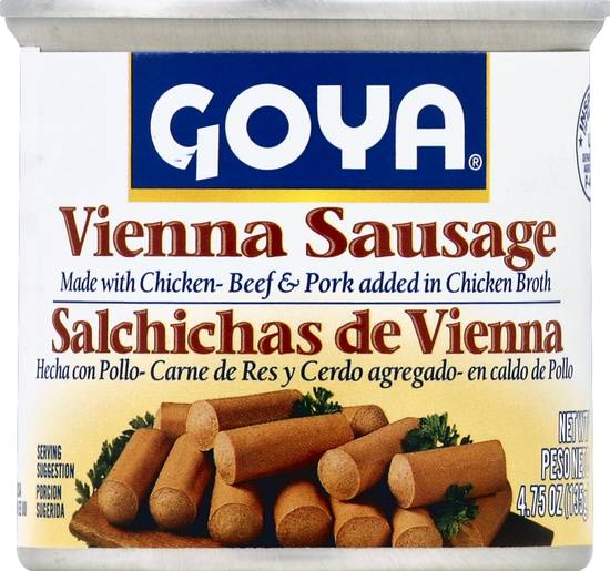 Goya Salchichas De Vienna Sausage With Chicken Beef & Pork