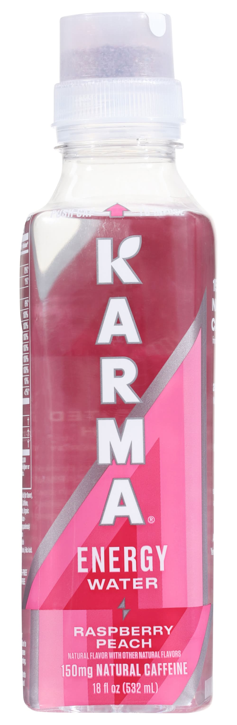Karma Energy Water, Raspberry-Peach (18 fl oz)
