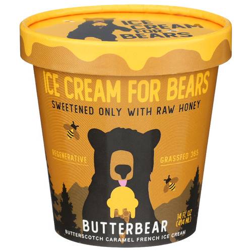 Ice Cream For Bears Butterbear Butterscotch Caramel French Ice Cream