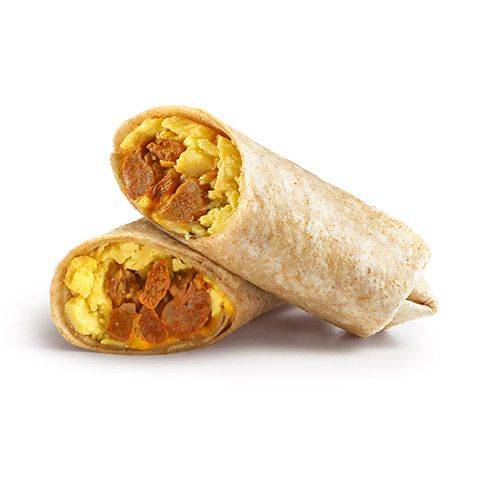 Spicy Chorizo Egg Breakfast Wrap